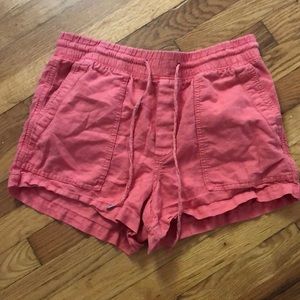 GAP Pink Drawstring Shorts
